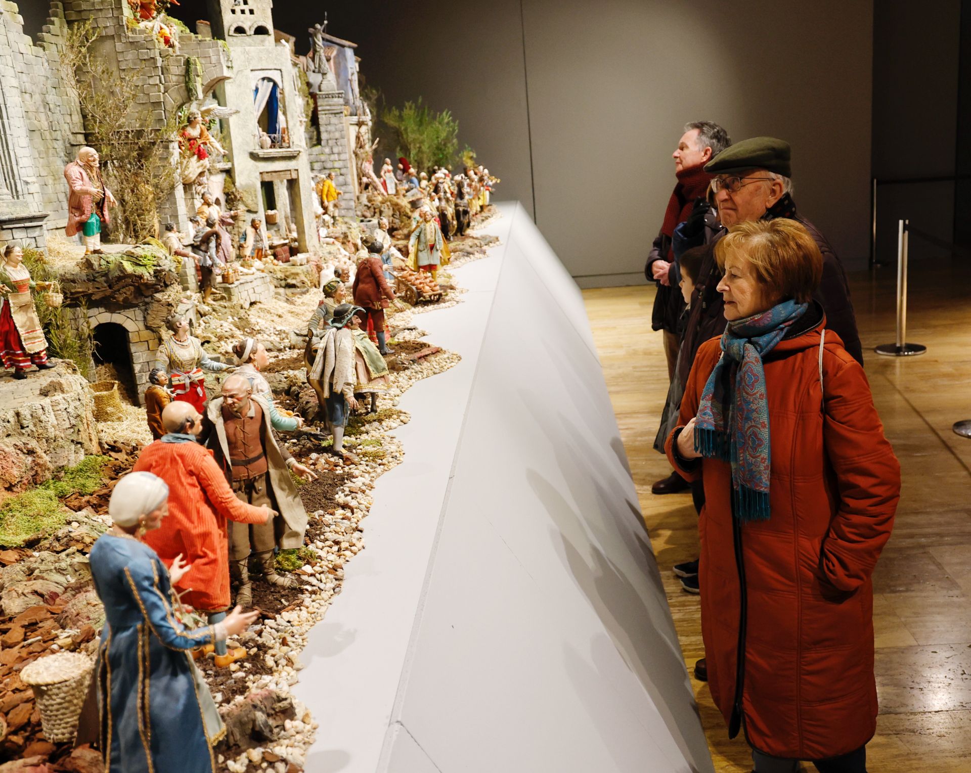 Así es el belén napolitano del siglo XVIII que se puede visitar en Palencia