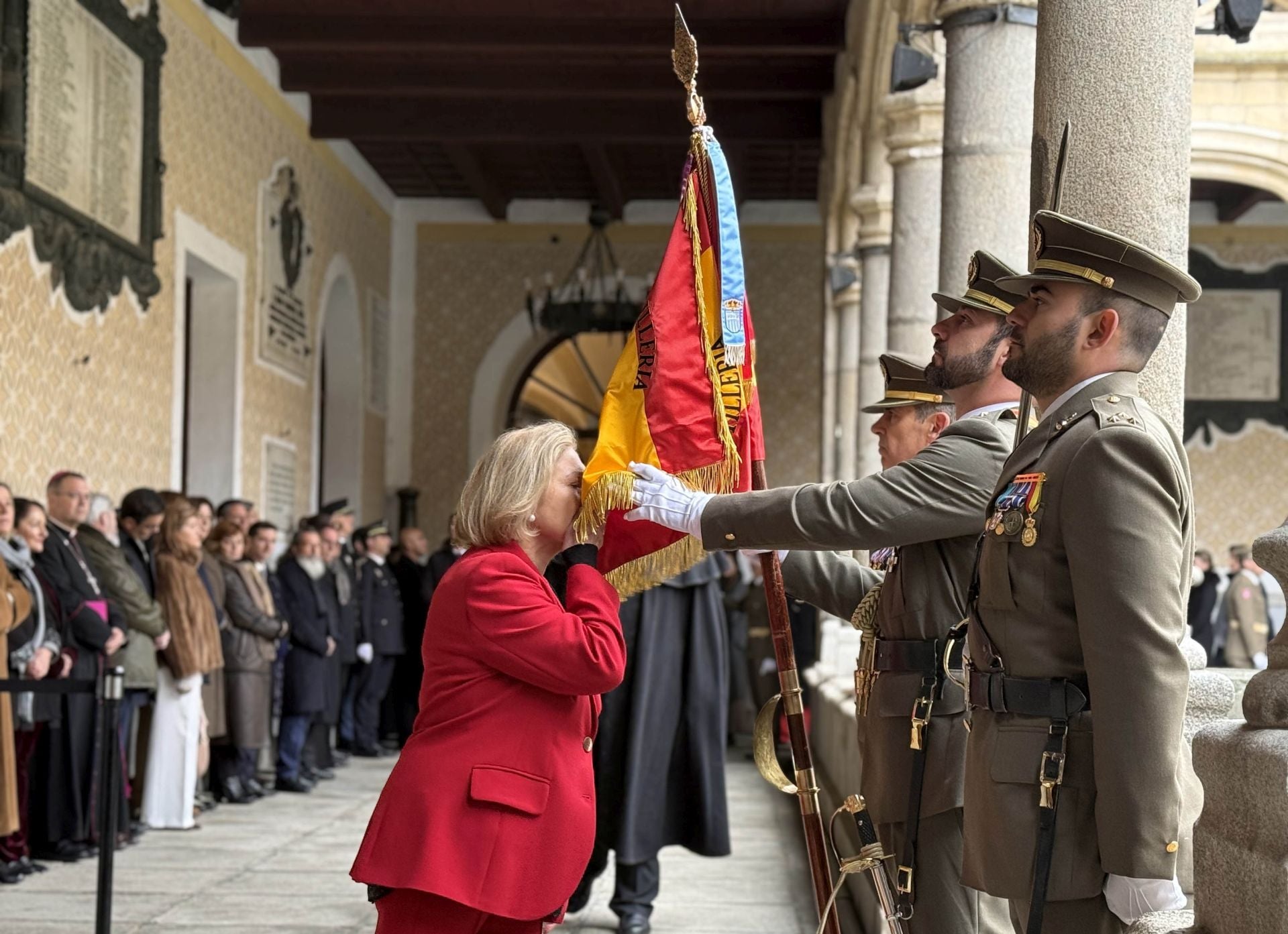 Fotos de la jura de bandera en Segovia