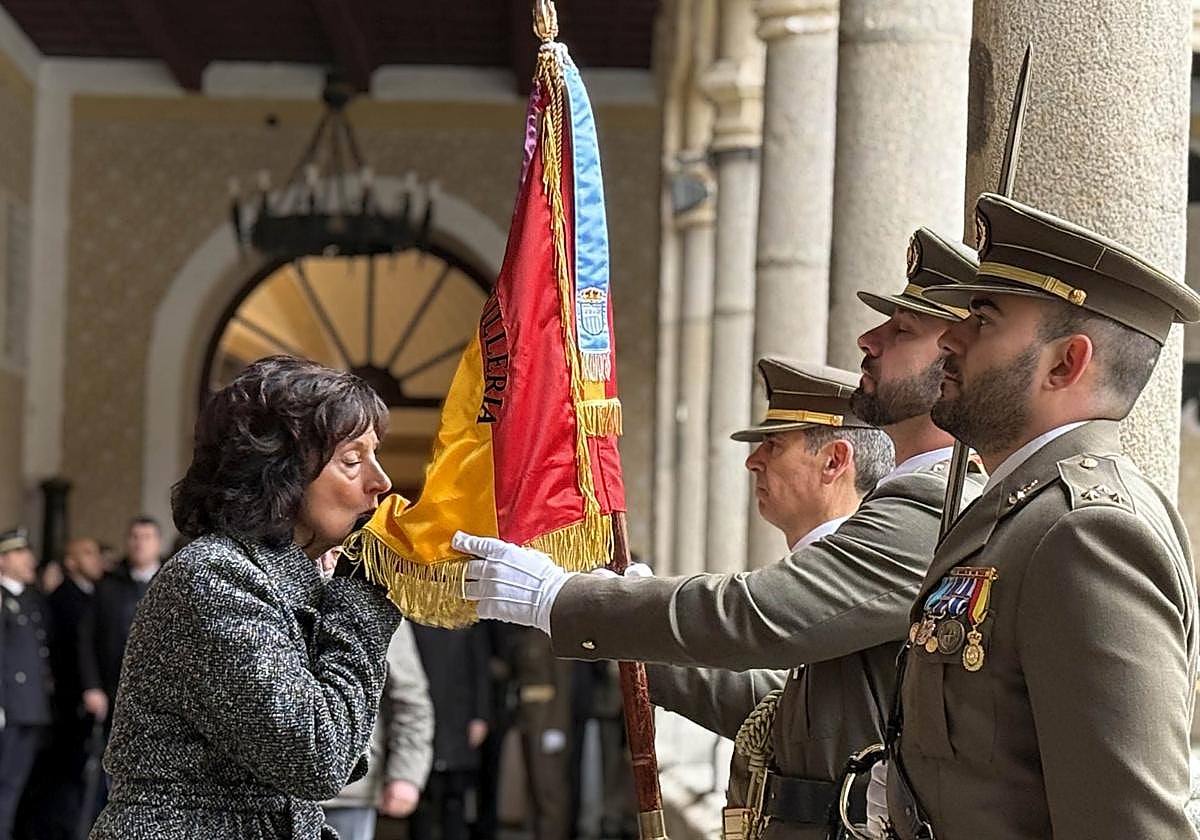Fotos de la jura de bandera en Segovia