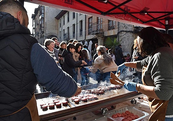 DEgustación de hamburguesas, este sábado en Cervera de Pisuerga.