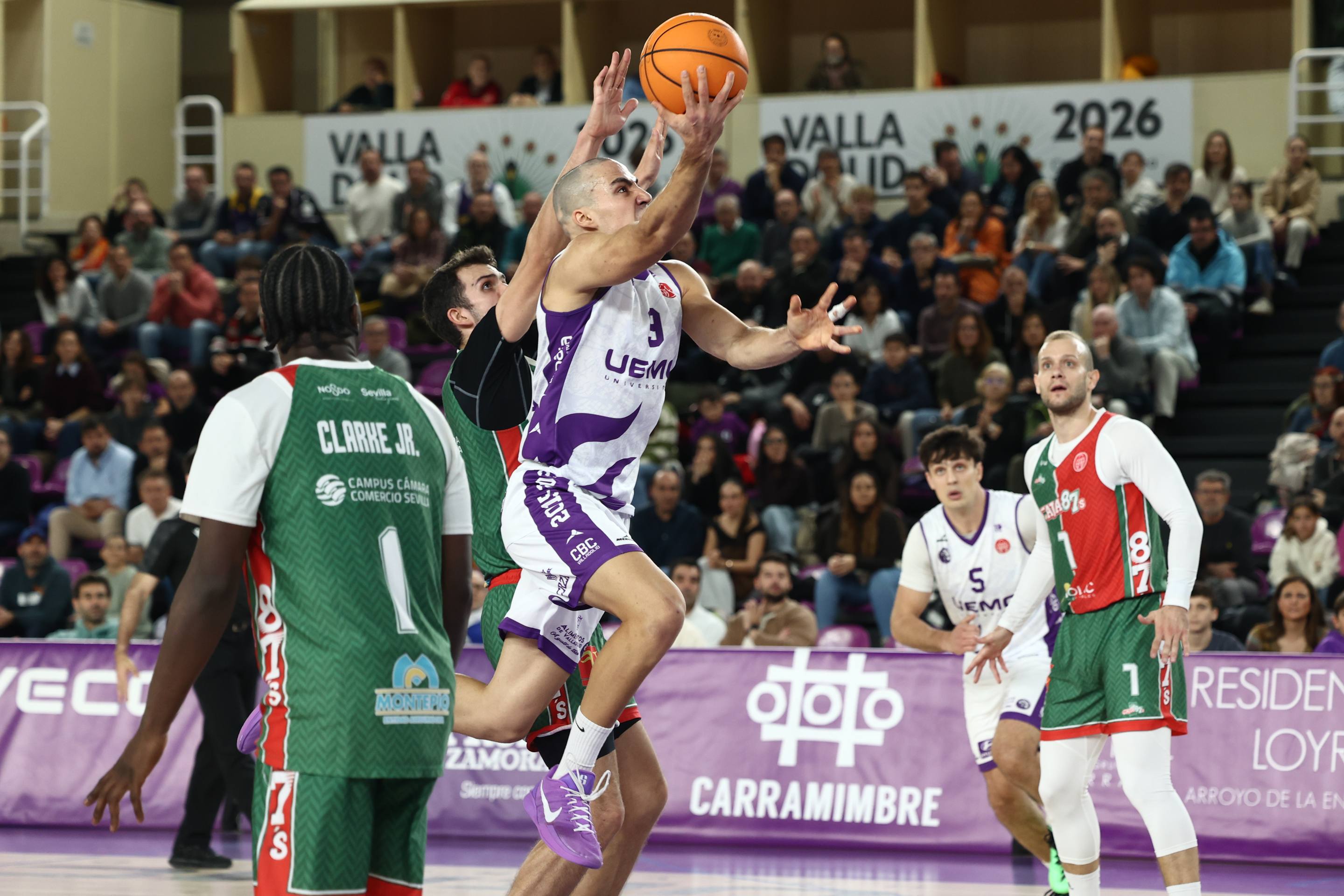 La derrota del CBC Valladolid en su regreso a Pisuerga, en imágenes