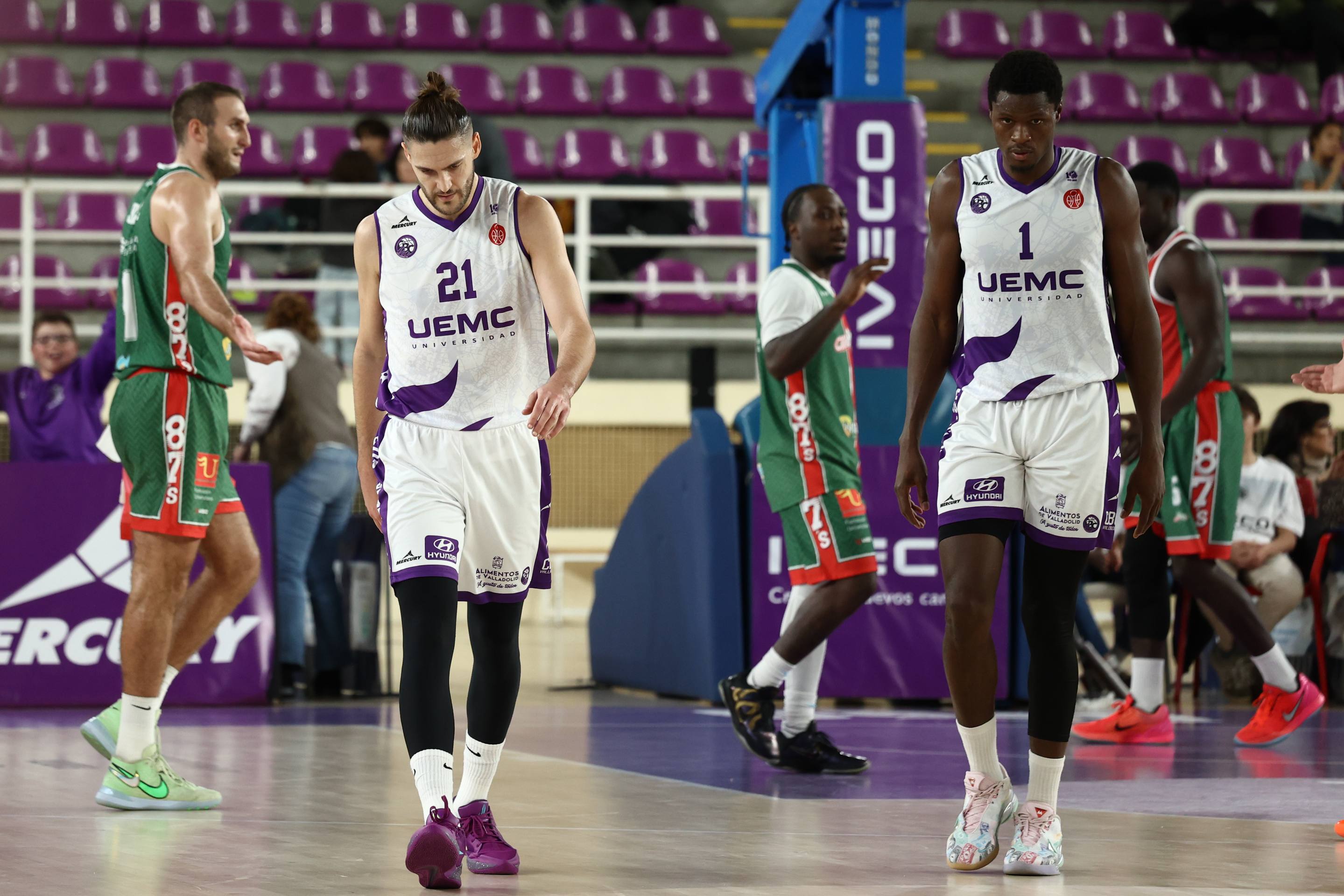 La derrota del CBC Valladolid en su regreso a Pisuerga, en imágenes