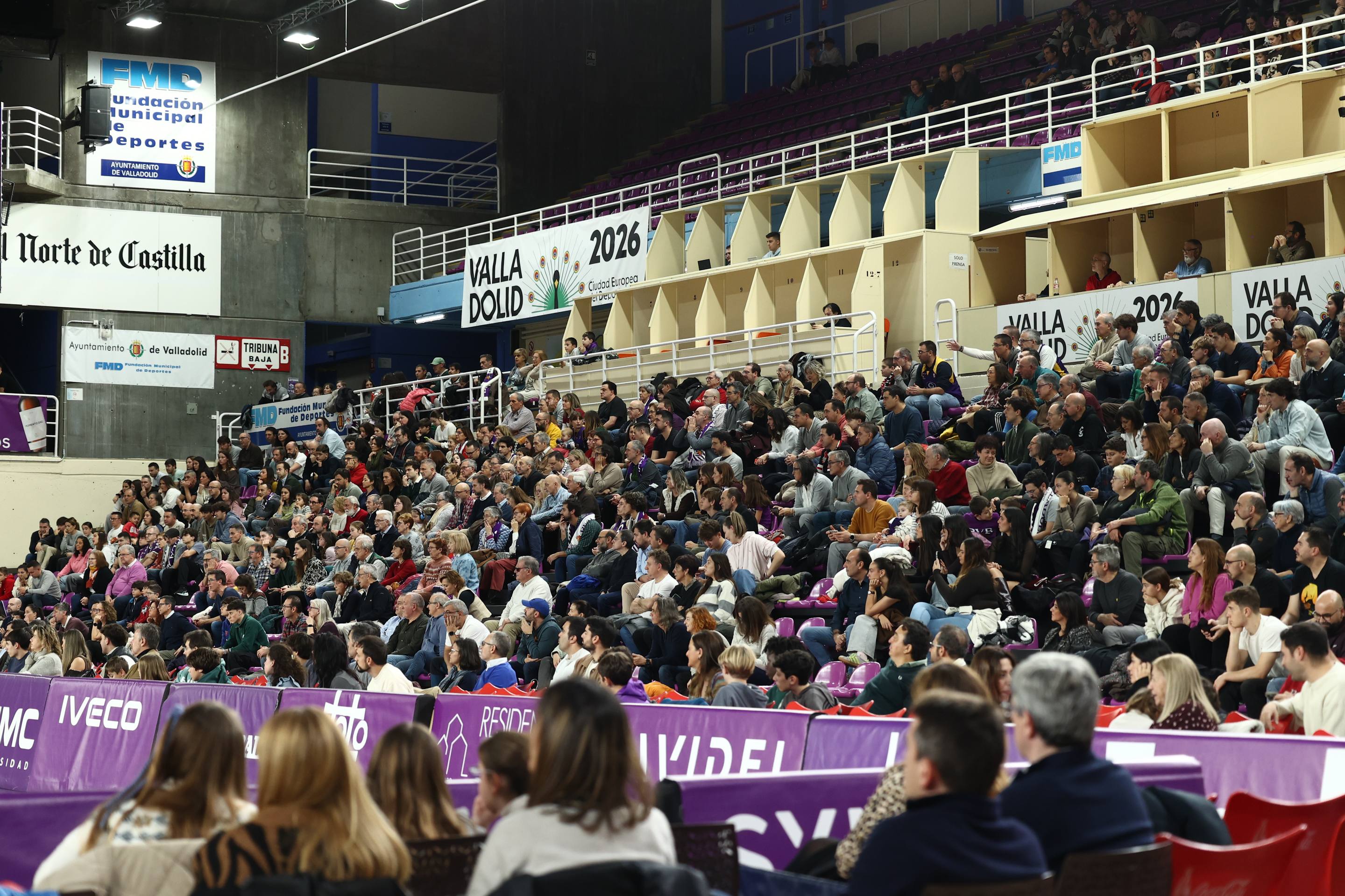 La derrota del CBC Valladolid en su regreso a Pisuerga, en imágenes