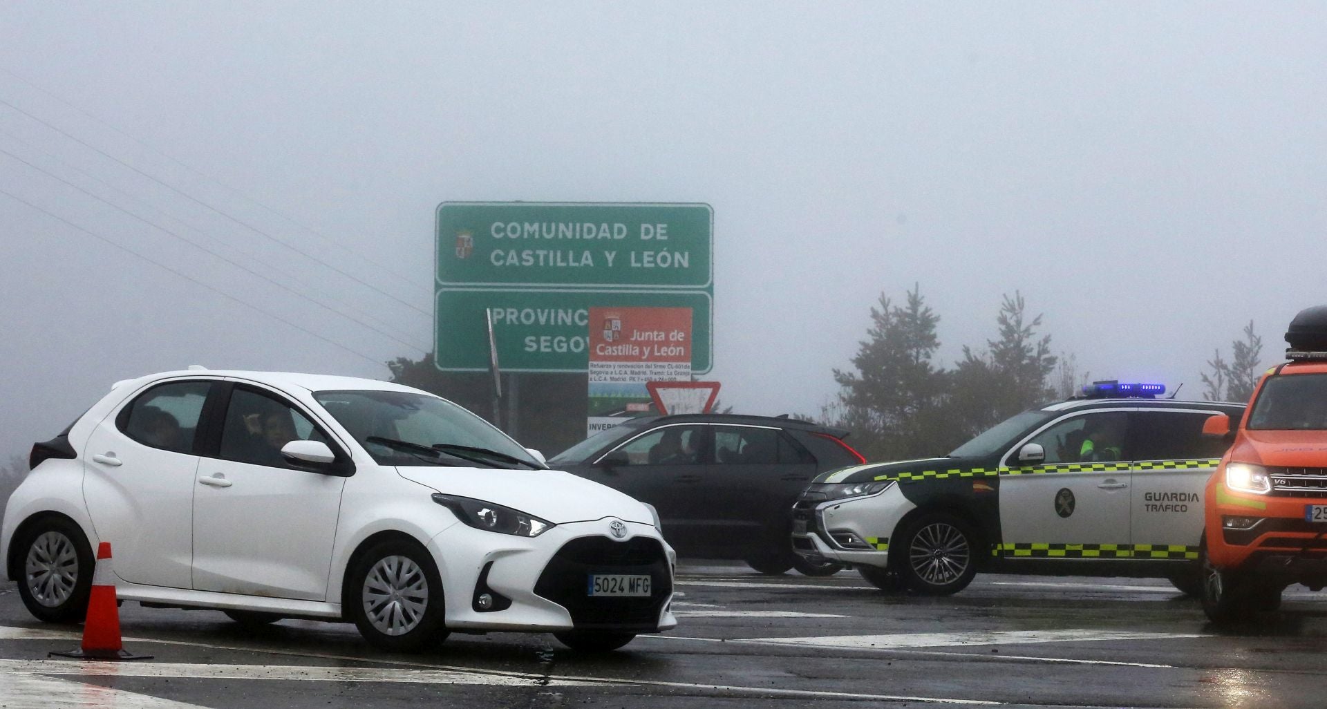 Fin de semana de nieve en Navacerrada sin cortes de tráfico
