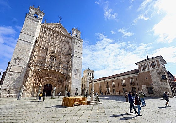 Plaza de San Pablo en Valladolid.