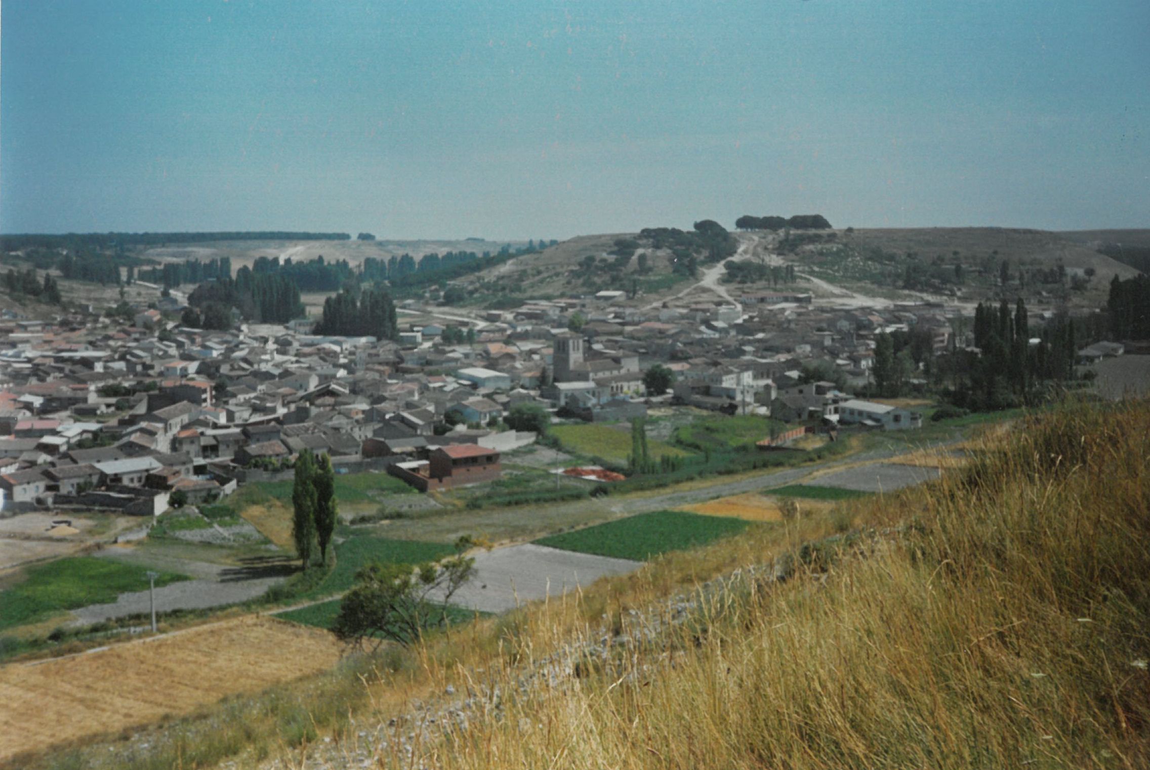 Panorámica de San Miguel del Arroyo. 9 de agosto de 1989.