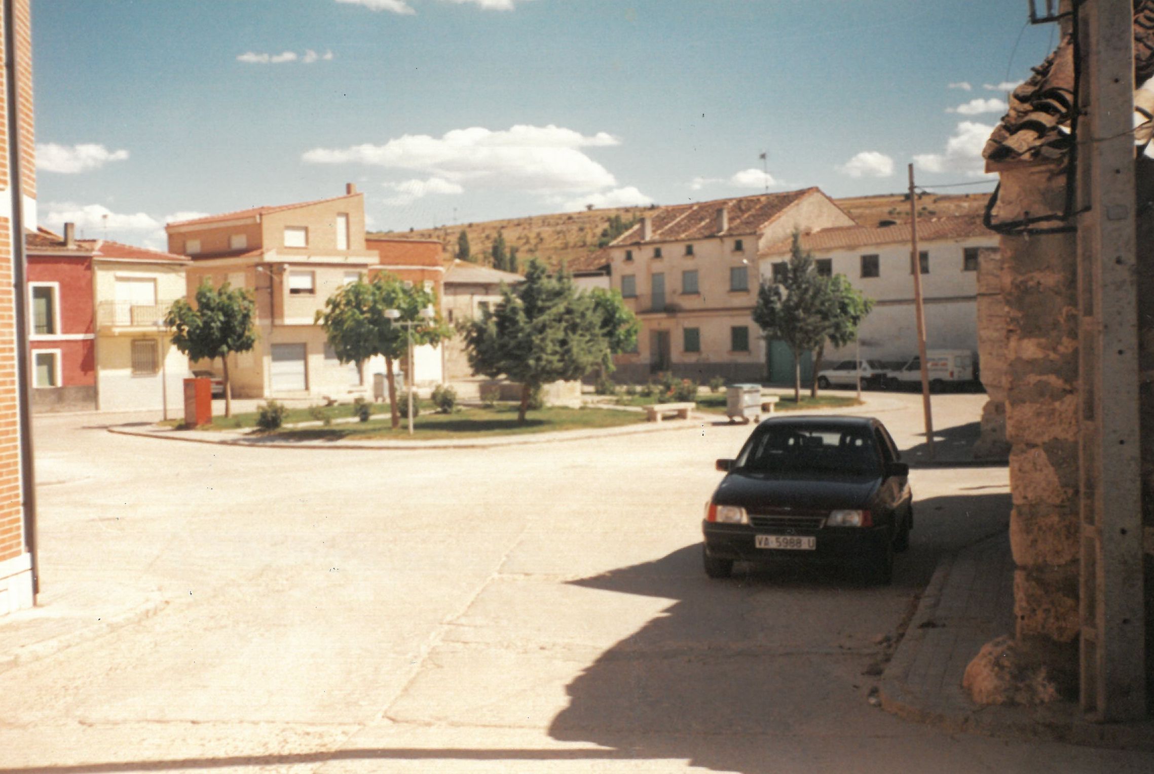 La Plaza Mayor en una imagen de noviembre 1991.