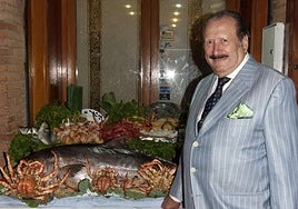 Silvestre Sánchez Sierra, en su restaurante de Barcelona.