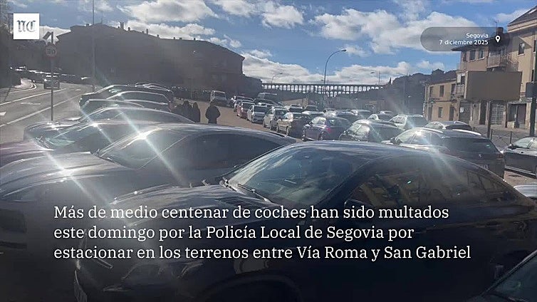 La policía multa a decenas de coches entre Vía Roma y San Gabriel