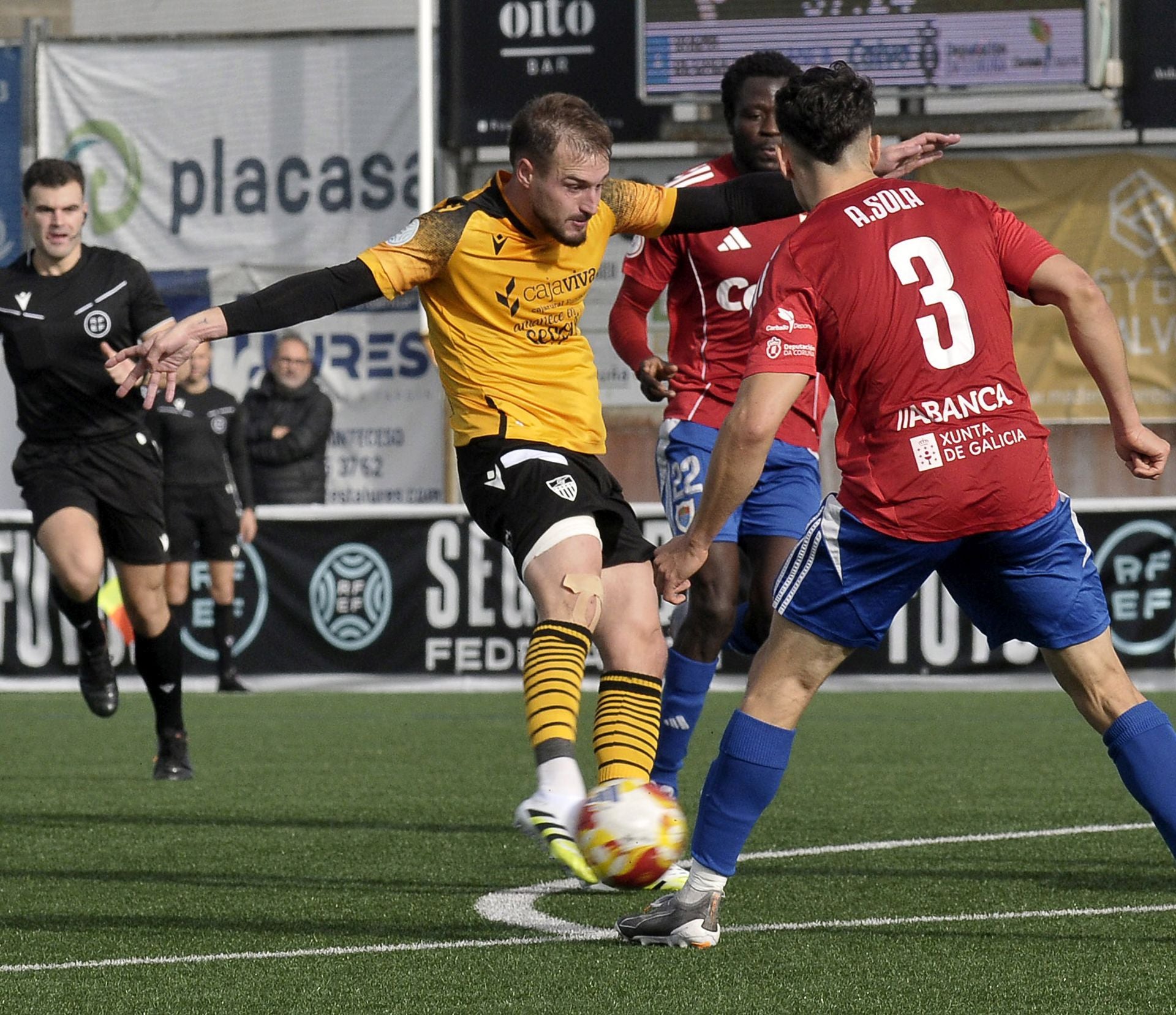 Fotos de la derrota de la Segoviana en Bergantiños