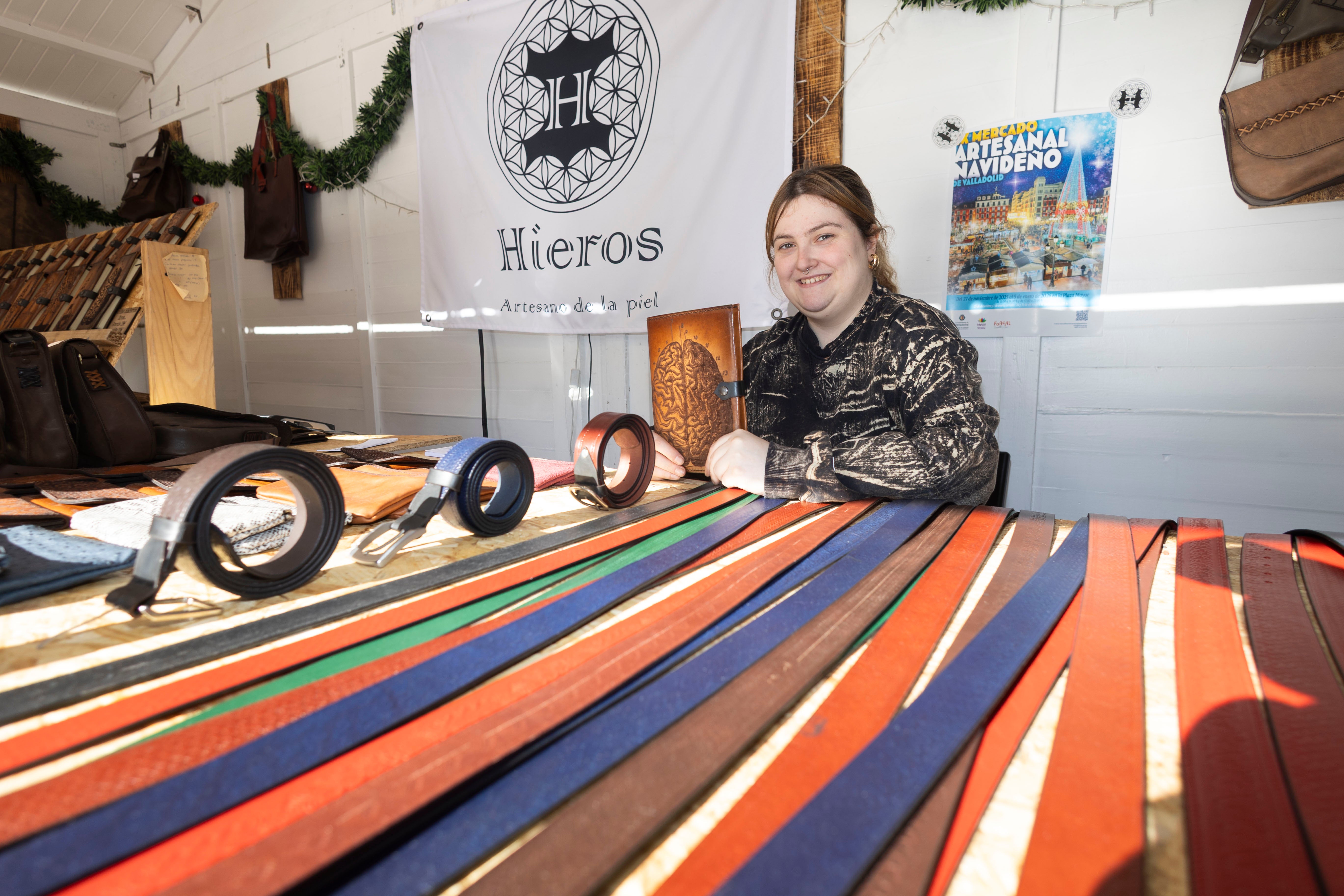 Las imágenes del mercado y el ambiente navideño en Valladolid