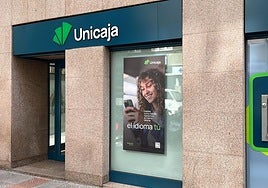 Una oficina de Unicaja.