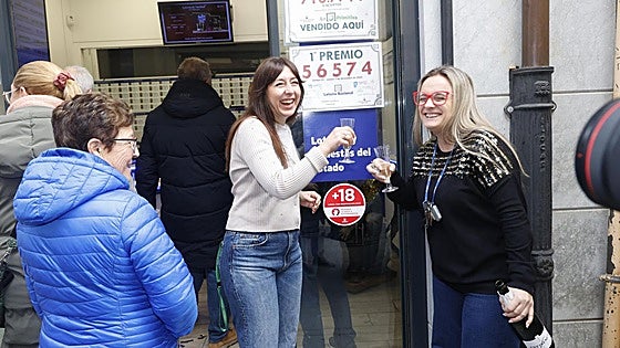 Seis décimos del tercer premio, vendidos en Palencia