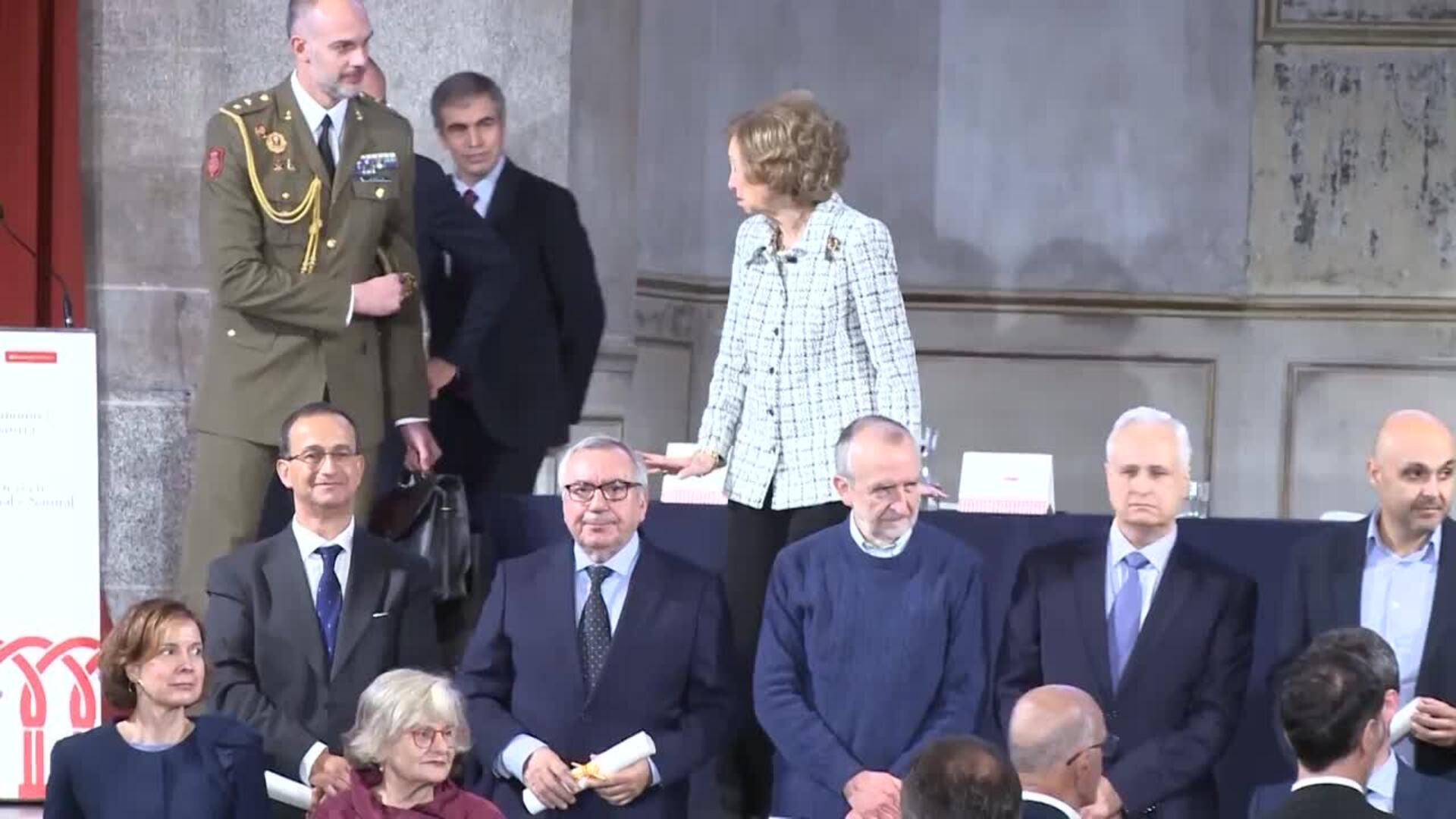 La Reina Sofía, guiño a la Reina Letizia con uno de sus estampados favoritos