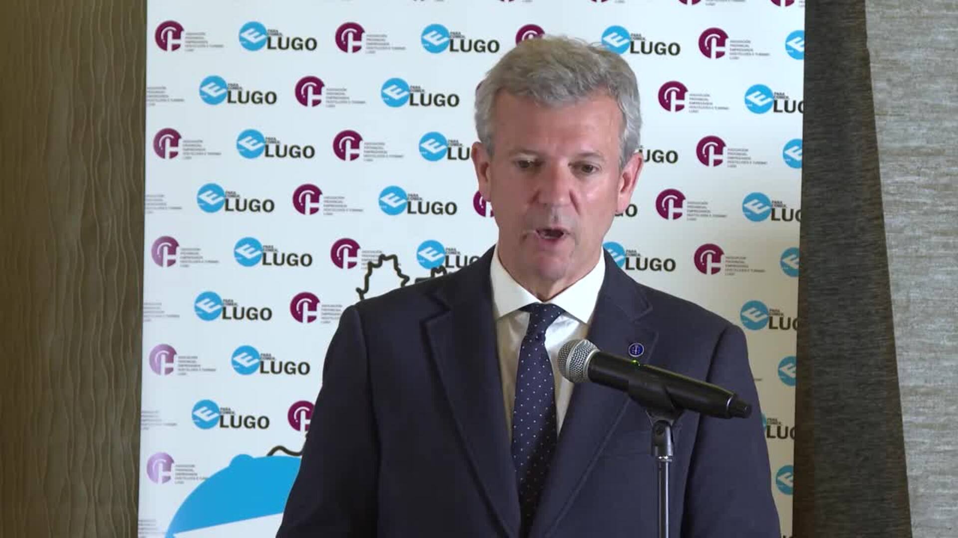 Rueda reivindica la hostelería lucense como símbolo de la marca 'Galicia Calidade'