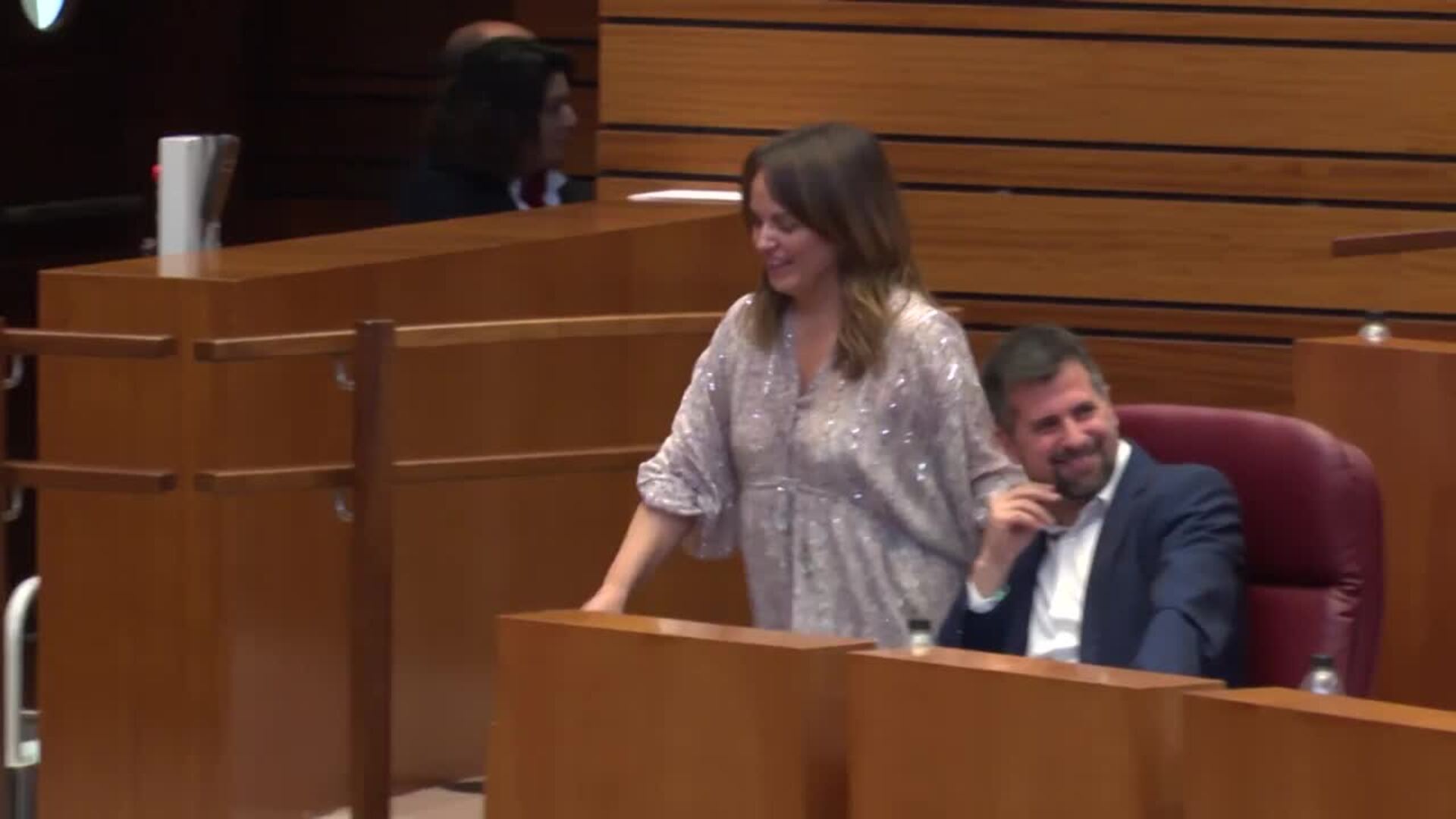 Tudanca, elegido senador por Castilla y León con 32 votos a favor, 31 nulos y 18 en blanco