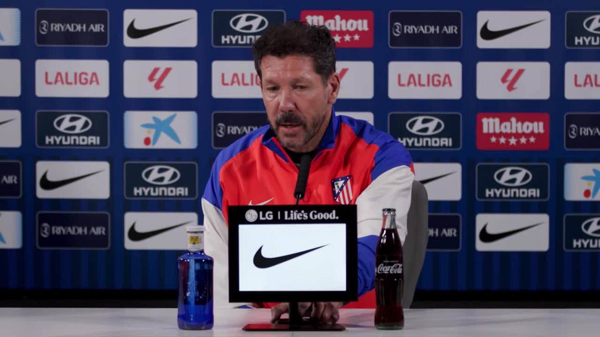 Simeone: "Verano pasado el club trabajó en llegada de jugadores" y este año será lo mismo