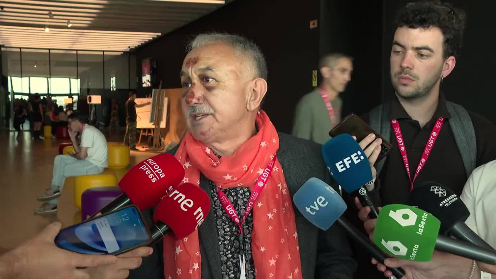 Álvarez (UGT) quita importancia a la posición de Bruselas sobre la OPA de BBVA a Sabadell
