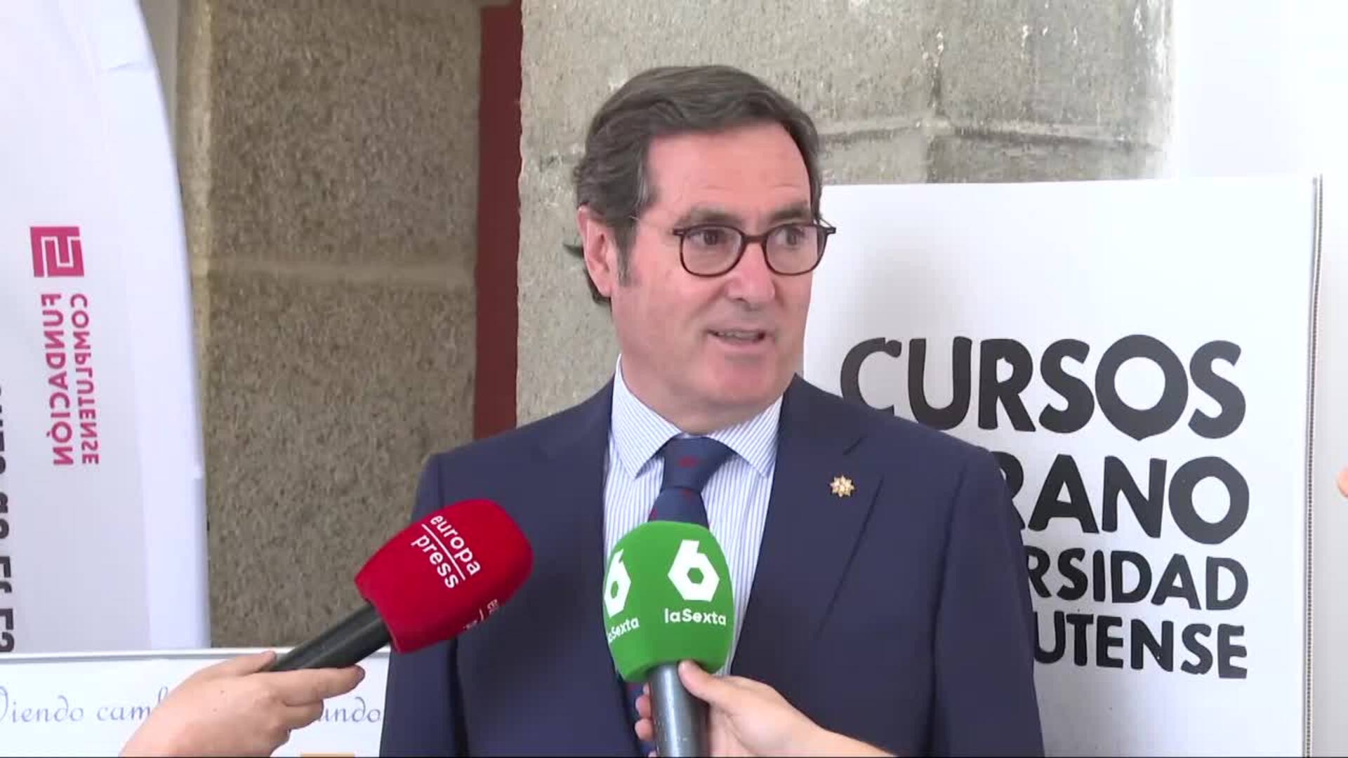 Garamendi defiende libertad de empresa ante la venta de TSB a Santander