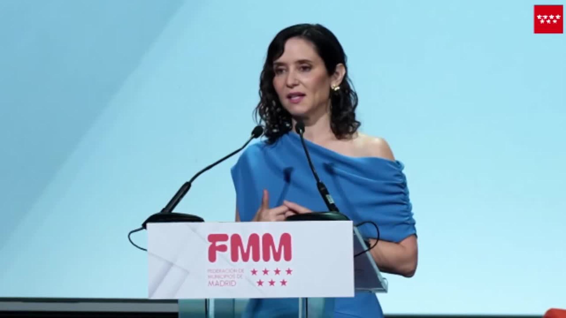 Ayuso ensalza los 40 años de trabajo de la Federación de Municipios de Madrid (FMM)