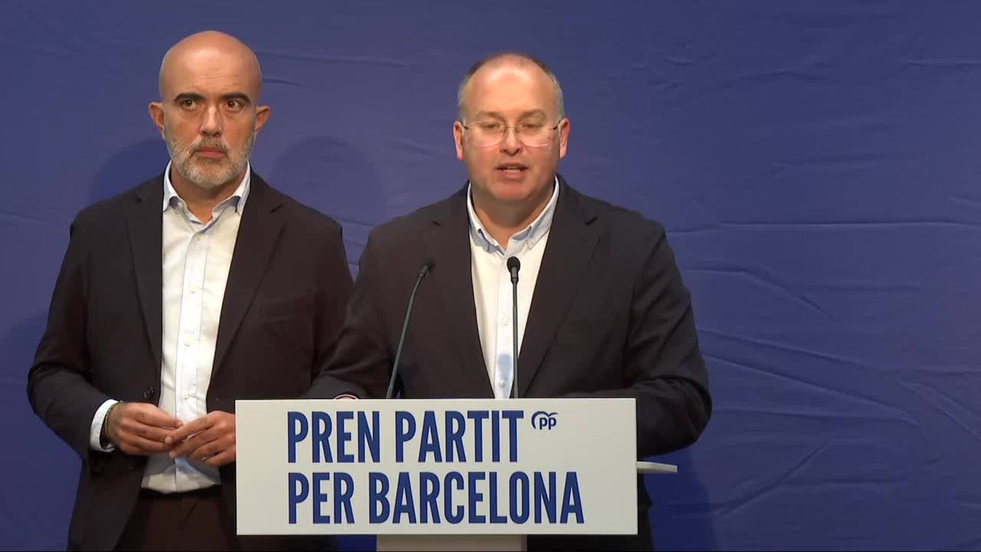 Tellado (PP) dice que la "amenaza a la democracia" es Pedro Sánchez