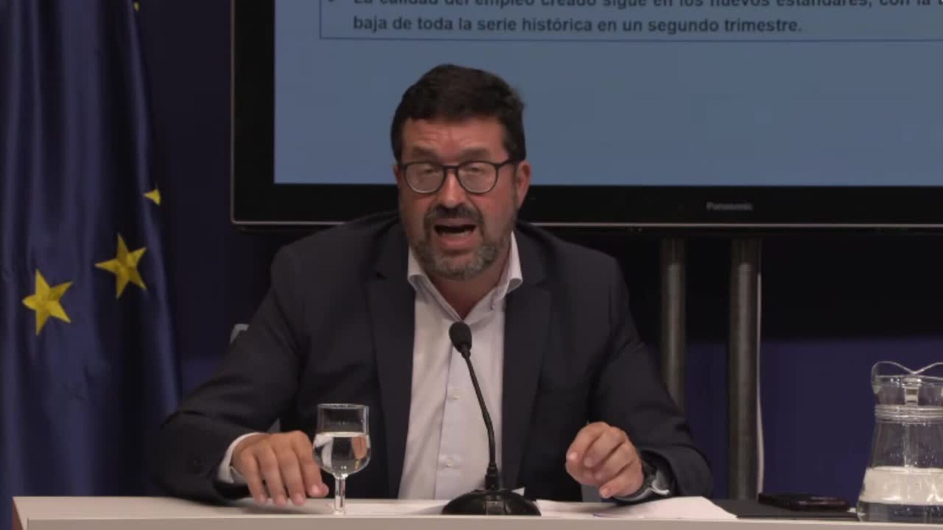 El Gobierno destaca las "alentadoras" cifras de empleo: "Vamos en la buena dirección"