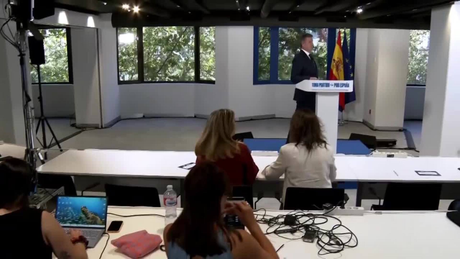 Cruce de reproches entre Gobierno y PP por los incendios que asolan España