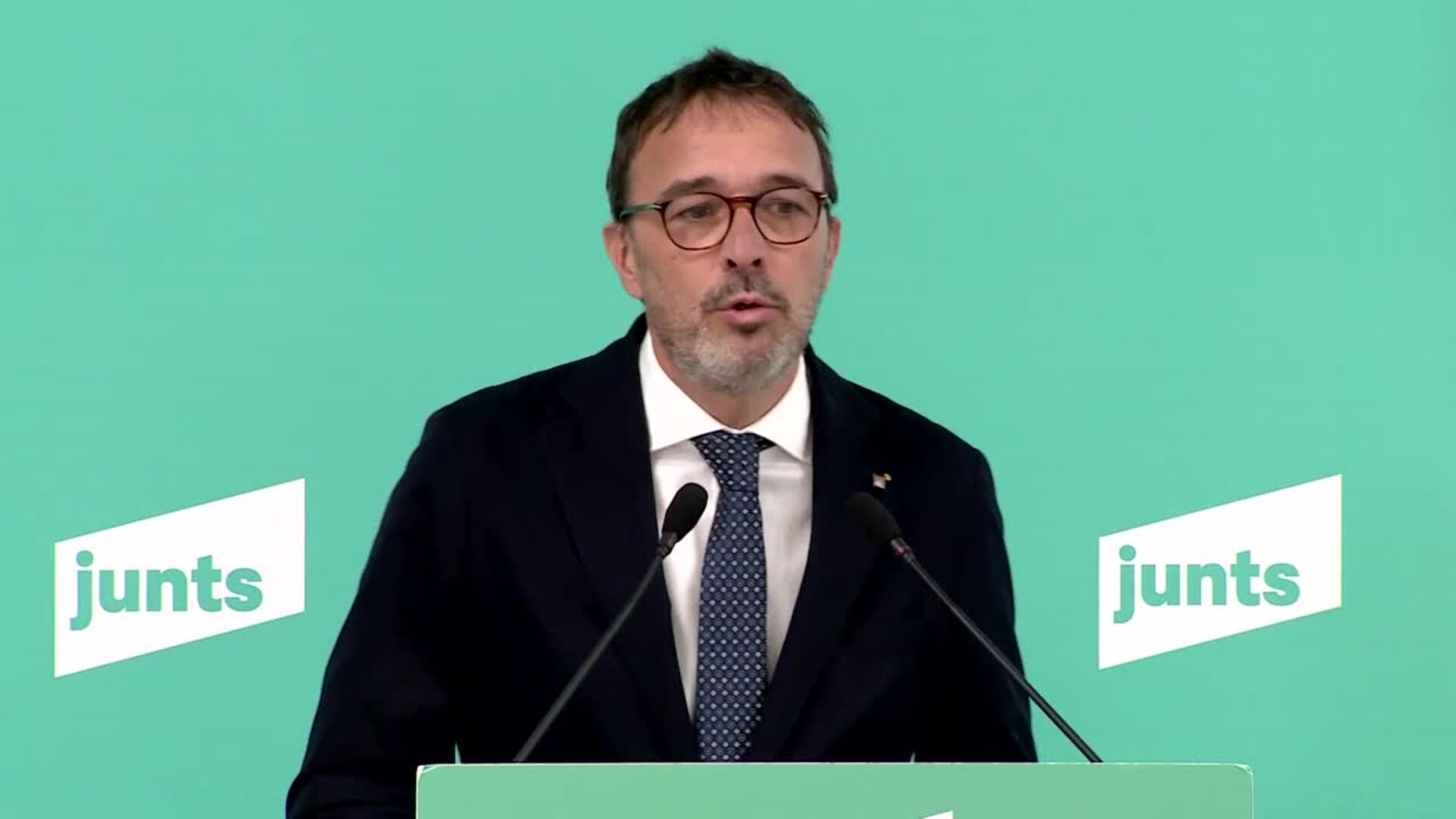 Rius (Junts) recrimina a Mazón que su dimisión llega "tarde" tras su gestión de la dana