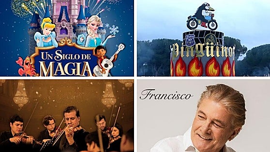 Un musical homenaje a Disney, un concierto de Año Nuevo, las melodías de Francisco y Pingüinos 2026