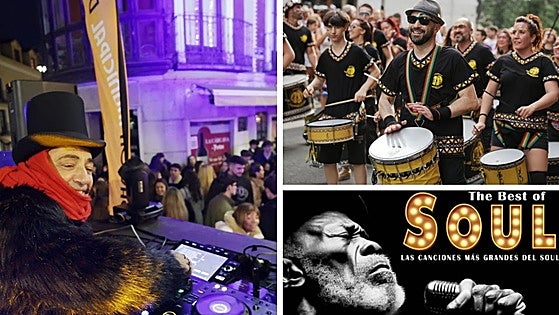 Batucada y tardeo con DJs por carnaval, teatro con 'Yerma' y 'The best of soul'