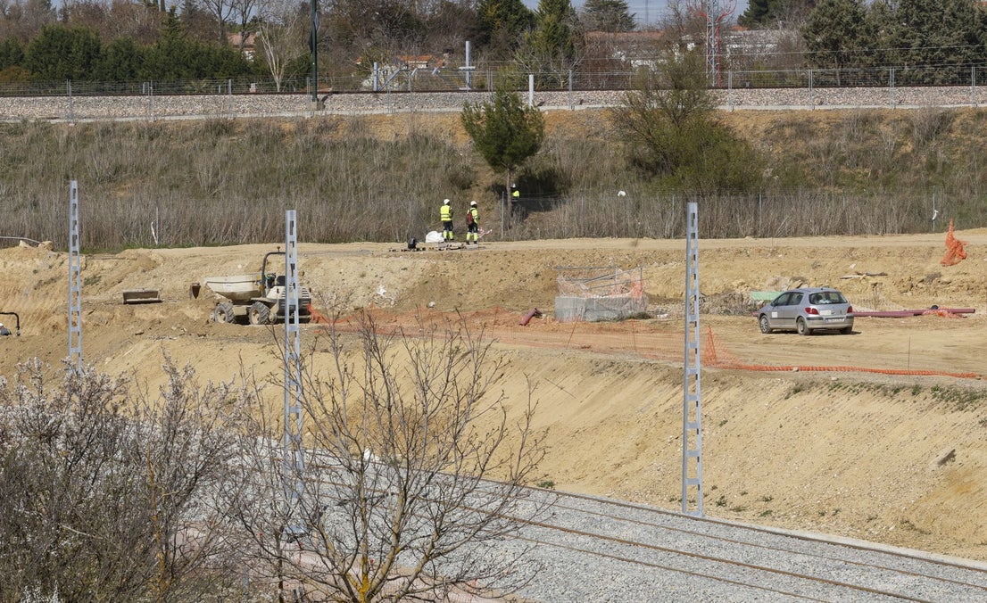 Así avanzan las obras del Ave a Cantabria en el acceso sur de Palencia ...