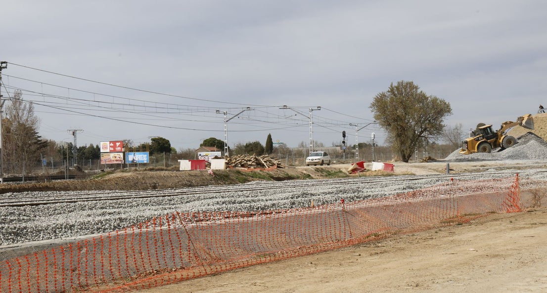 Así avanzan las obras del Ave a Cantabria en el acceso sur de Palencia ...