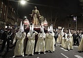 Programa y recorrido de las procesiones del Viernes de Dolores en Valladolid