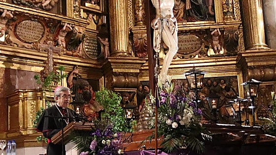 «Hoy en Jerusalén siguen guerras y conflictos que hieren al Cristo de la Paz», recalca Argüello en Rioseco