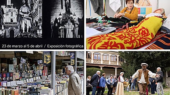 Exposiciones, visitas teatralizadas y la Feria del Libro y de Artesanía para este fin de semana