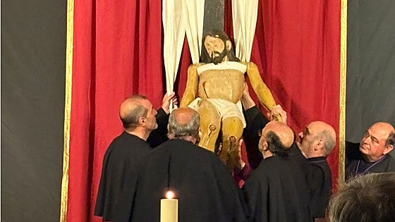 Cuenca de Campos revive el Ejercicio del Descendimiento
