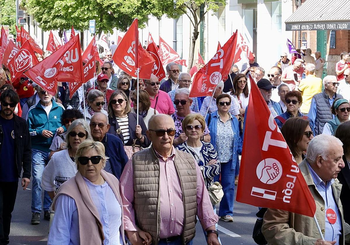 Las fotos de la manifestación del 1 de mayo en Valladolid | El Norte de ...