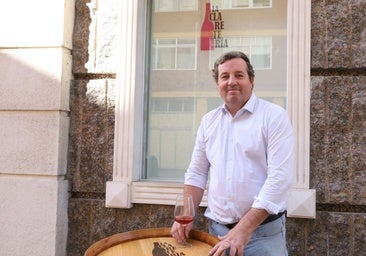 Enrique Concejo, en noviembre, antes de abrir el local.