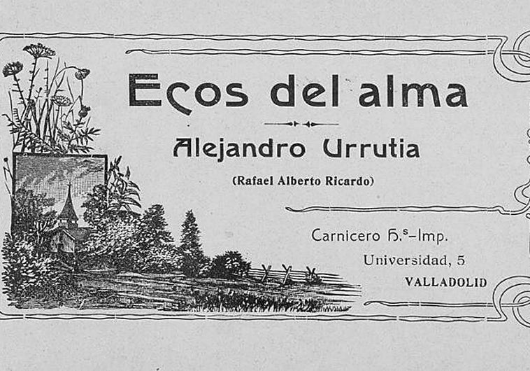 Imagen principal - Arriba, libro de Urrutia publicado en 1906 en Valladolid. Abajo, publicidad de los Laboratorios del Doctor Cea y el pequeño Umbral en 1936.
