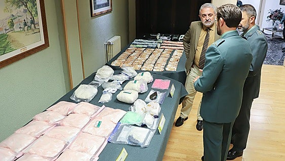Macrooperación antidroga en Burgos: 16 detenidos y 160.000 dosis de estupefacientes intervenidas