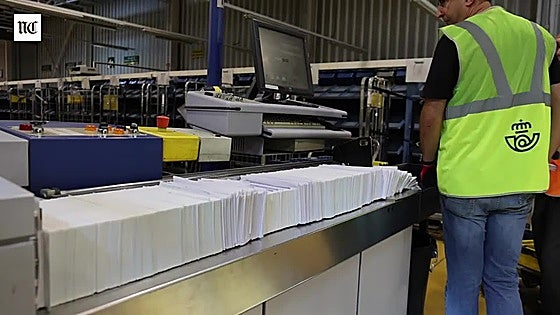 Cómo preparan los paquetes y las cartas desde Valladolid para que lleguen a los domicilios