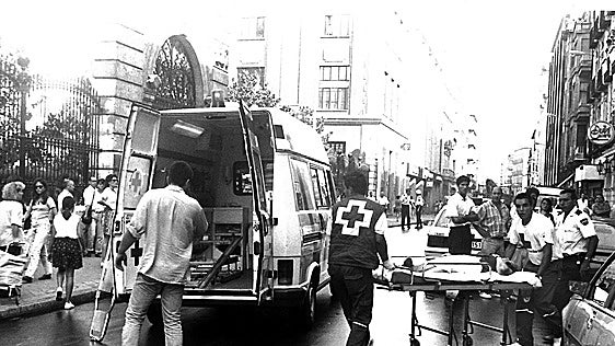 El sangriento atraco donde las balas retumbaron por todo el casco histórico de Valladolid y conmocionó a la ciudad
