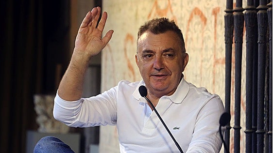 Manuel Vilas, en el Hay Festival de Segovia.