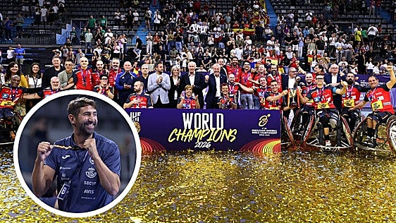 La España de Óscar Perales y Javi Larrea se proclama campeona del Mundo de balonmano en silla