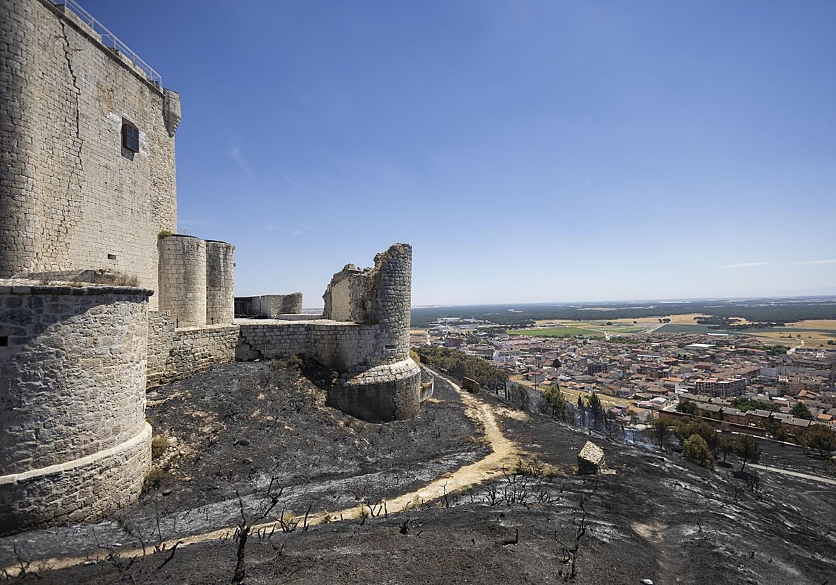 El día en que las llamas se cernieron sobre el pueblo de Íscar: "Hemos pasado un pánico grandísimo" | El Norte de Castilla