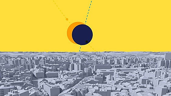 Es hoy o nunca: Valladolid ya está lista para disfrutar del único eclipse solar total que se verá este siglo