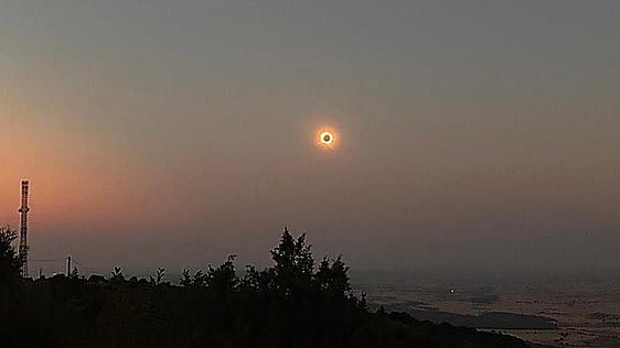 El eclipse solar que ha puesto a la provincia de Burgos en el mapa astronómico a nivel mundial