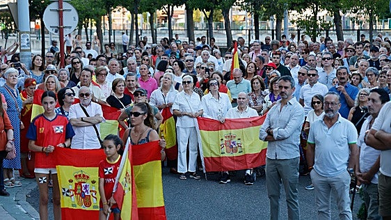 Las imágenes de la concentración por Ceuta en Palencia