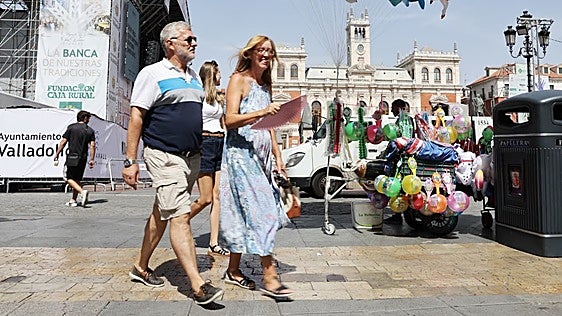 Valladolid arranca sus fiestas más veraniegas con picos de 38 grados y riesgo de lluvias