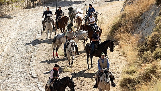 Las imágenes del encierro de Portillo